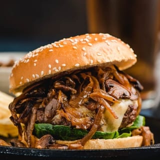 Mushroom Swiss Specialty Smash Burger